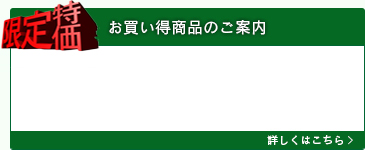 お買い得商品のご案内